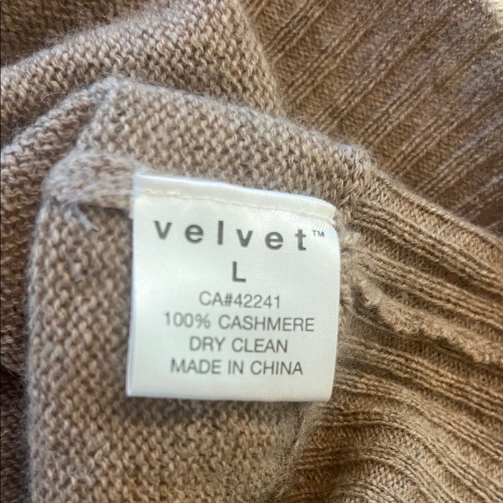 VELVET Brand 100% CASHMERE sweater - Picture 8 of 10